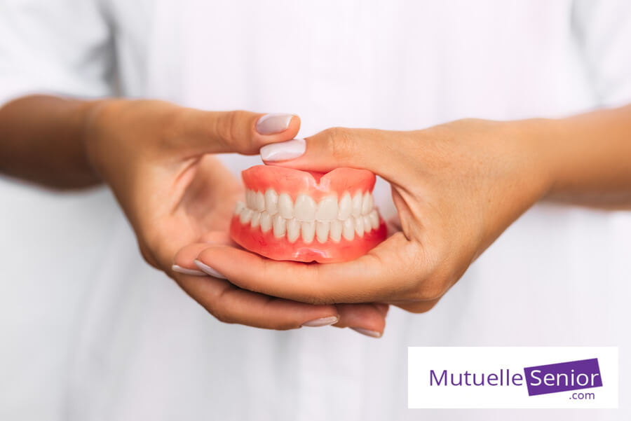 Quel est le remboursement pour la pose d'un dentier ?